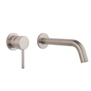 Elysian Minimal Mixer & Spout Set - Brushed Nickel