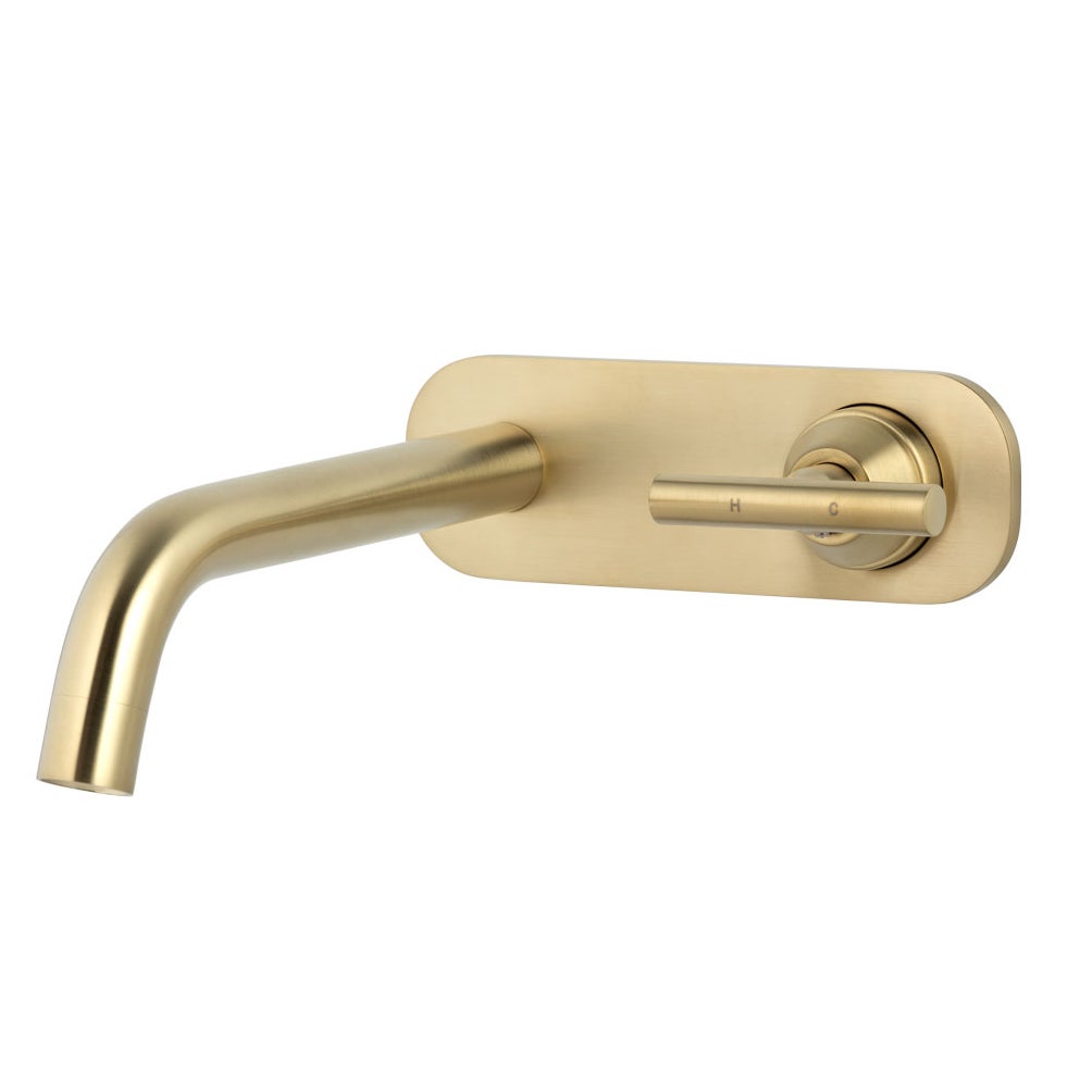 [14286-LF] Barre Progressive Wall Mounted Set - Brushed Brass