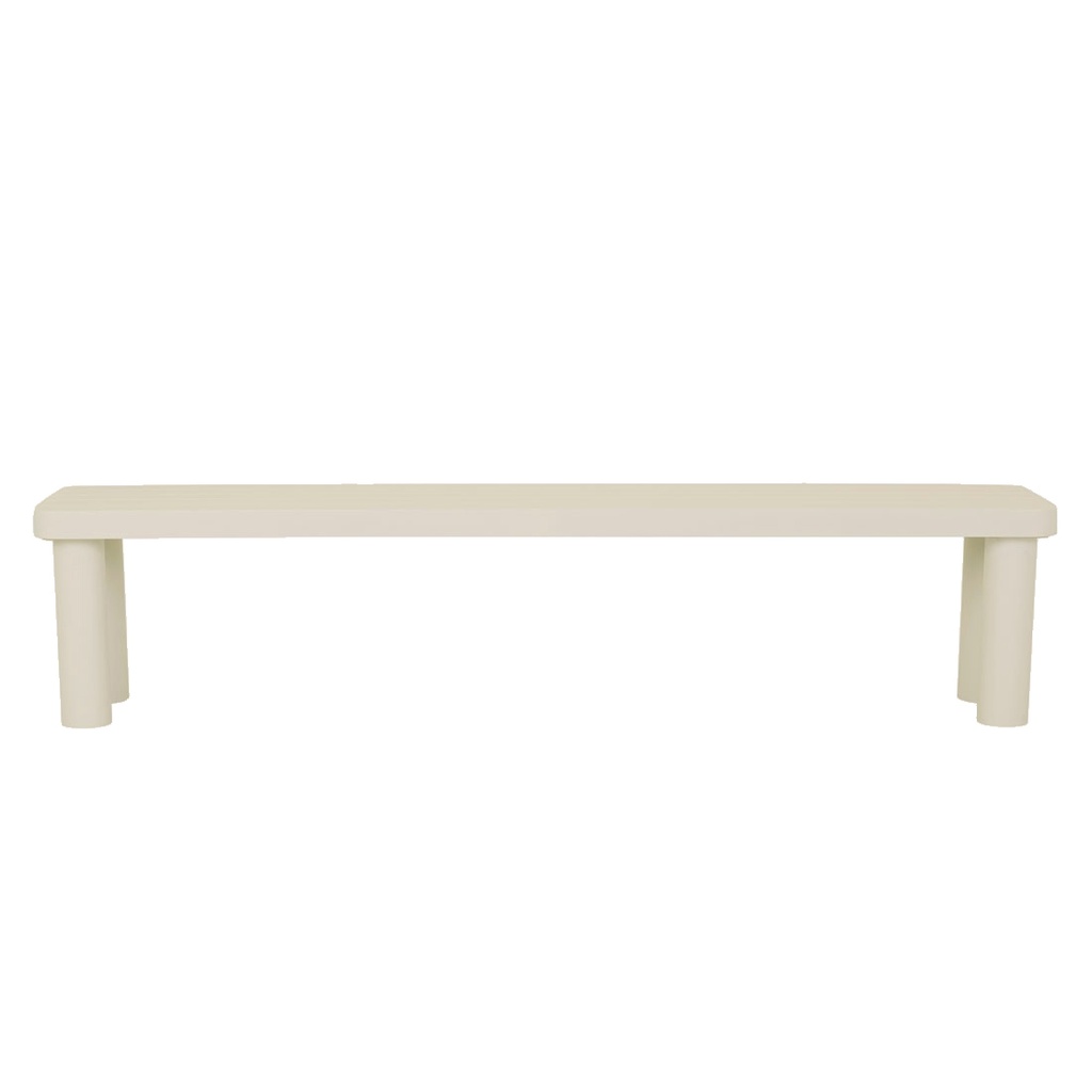 [FRANKIE-OUTDOOR-BENCH-SEAT-SANDCASTLE-BEN-FRANK-OUT] Frankie Outdoor Bench Seat - Sandcastle