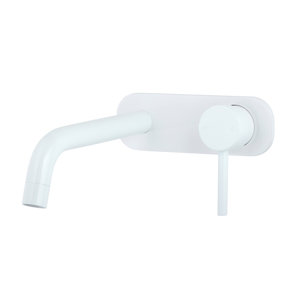 [14306-LF] Elysian Minimal Wall Mounted Set - White
