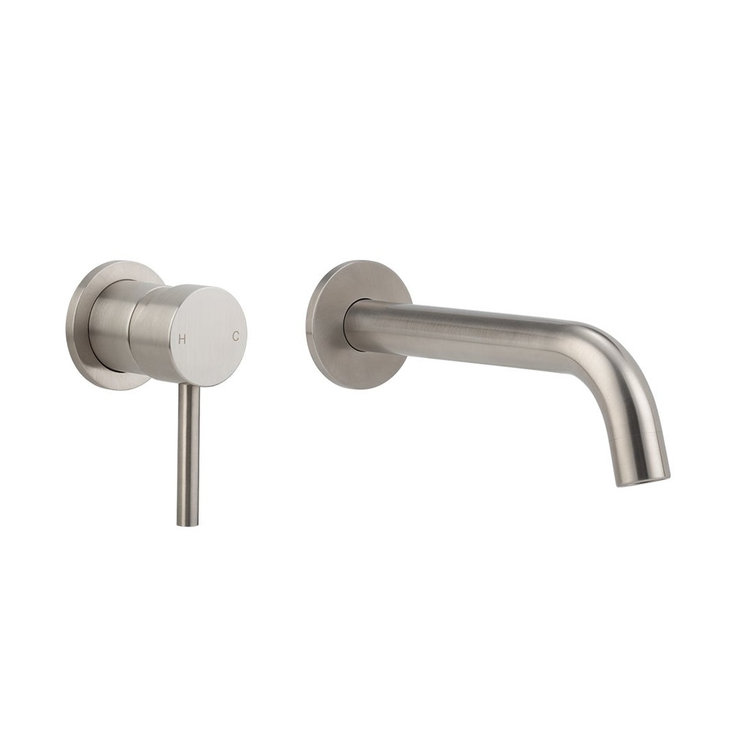 [14321] Sola Minimal Mixer & Spout Set - Stainless Steel