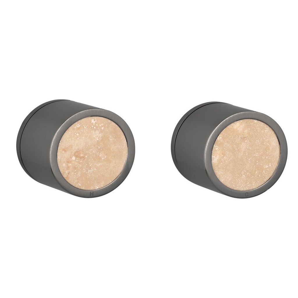 [14392-LF] Pixi Tile Insert Assembly Taps - Brushed Gunmetal
