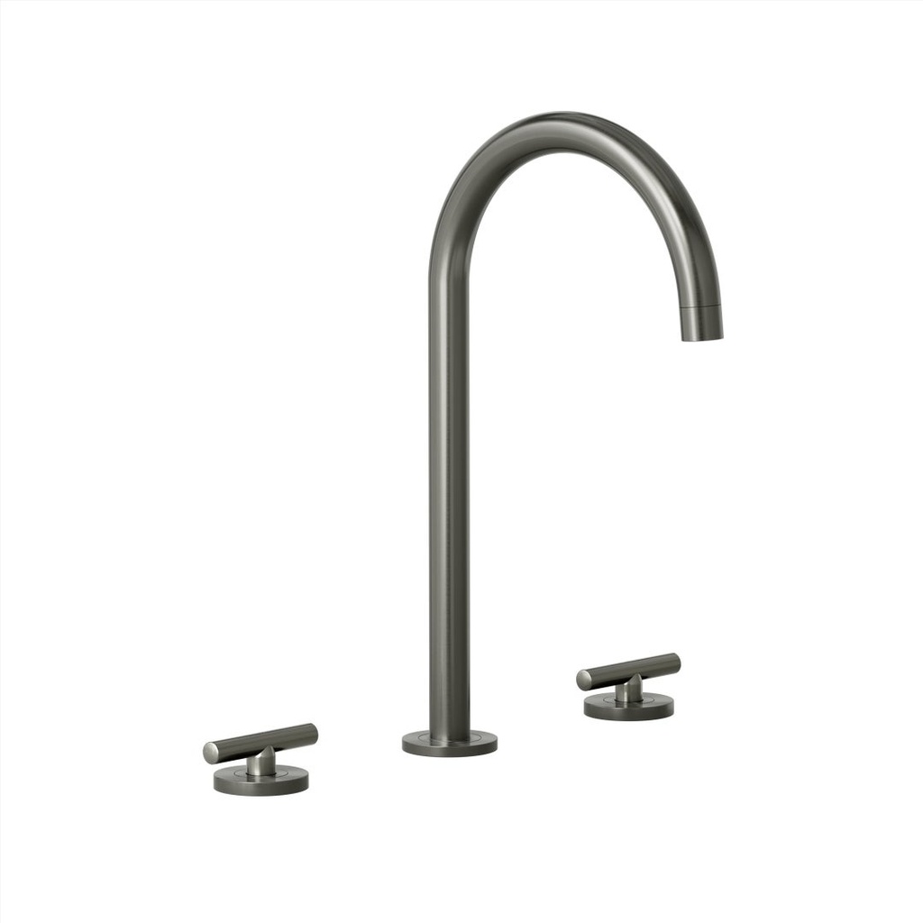 [14435-LF] Barre Assembly Bench Mounted Set - Brushed Gunmetal