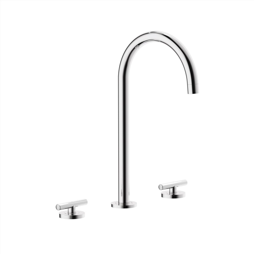 [14438-LF] Barre Assembly Bench Mounted Set - Chrome