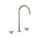 Cross Assembly Bench Mounted Set - Brushed Nickel LF