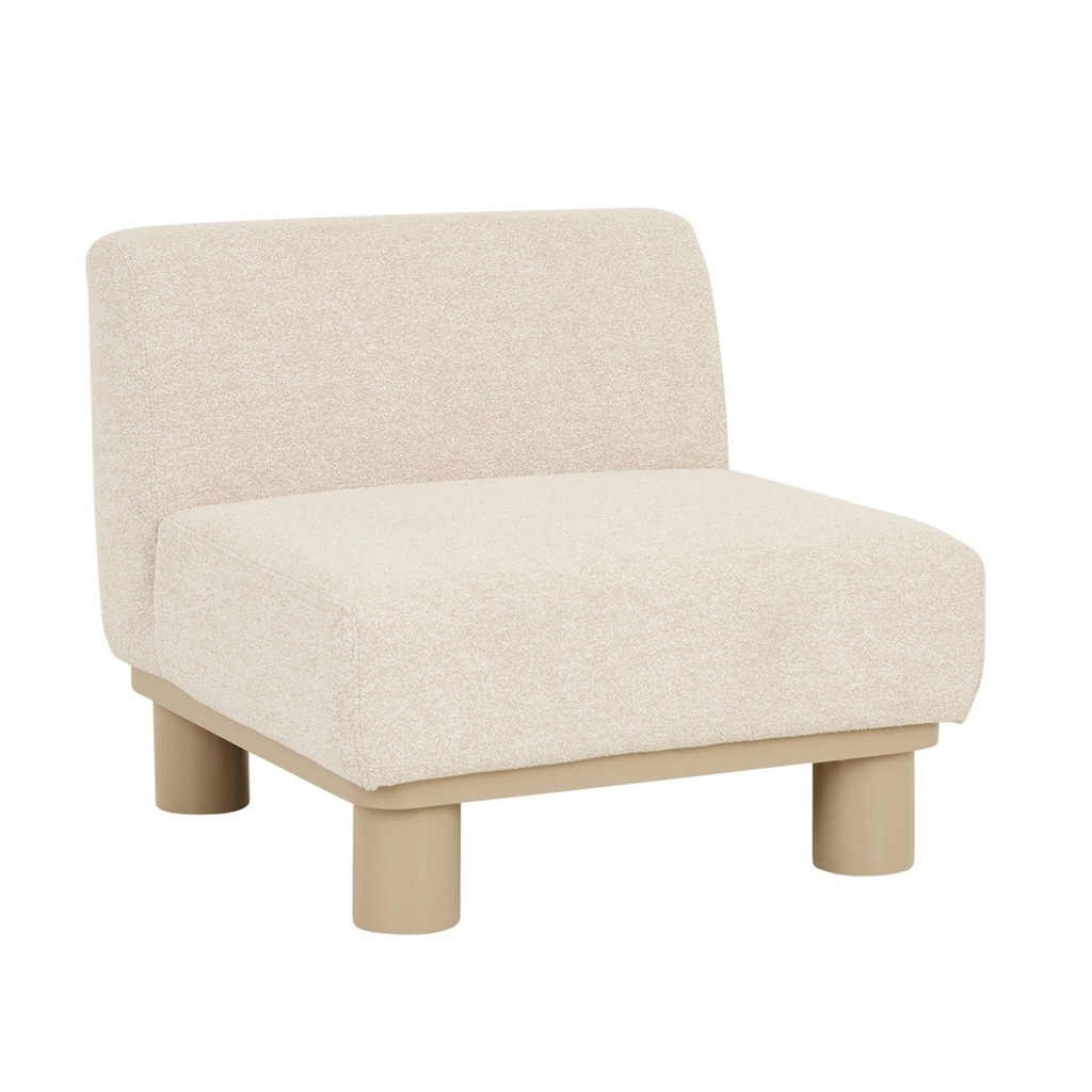 [FRANKIE-OUTDOOR-SOFA-CHAIR-WHEAT-CLAY-SOF-FRANK-OUT-1S-CLAY] Frankie Outdoor Sofa Chair - Wheat - Clay