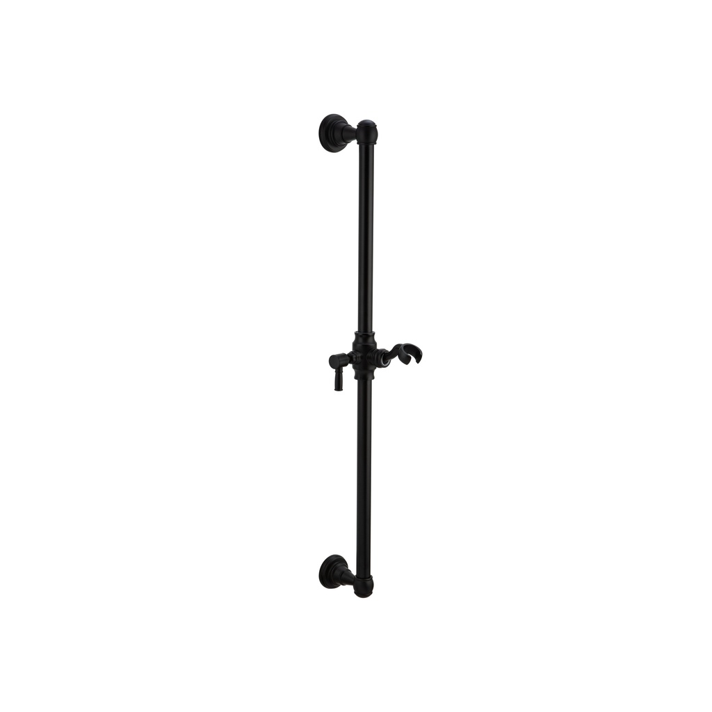 [14645] Kingsley Shower Rail - Matte Black