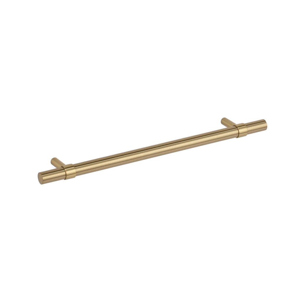 [14718] Modi Adjustable Cabinetry Pull 250mm - Brushed Brass