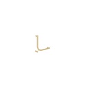 Aliro Ambulant 90&deg; Grab Rail - Brushed Brass