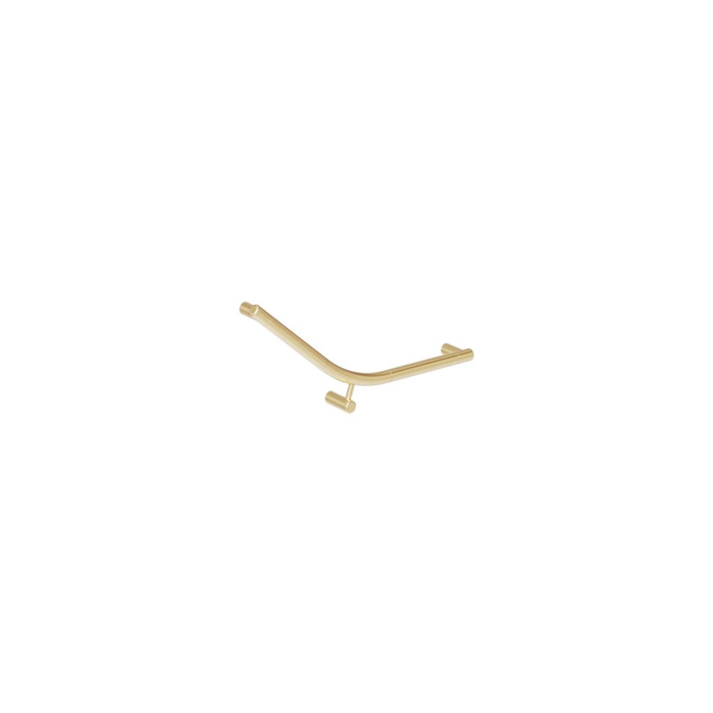 [14752] Aliro Ambulant 140° Grab Rail - Brushed Brass