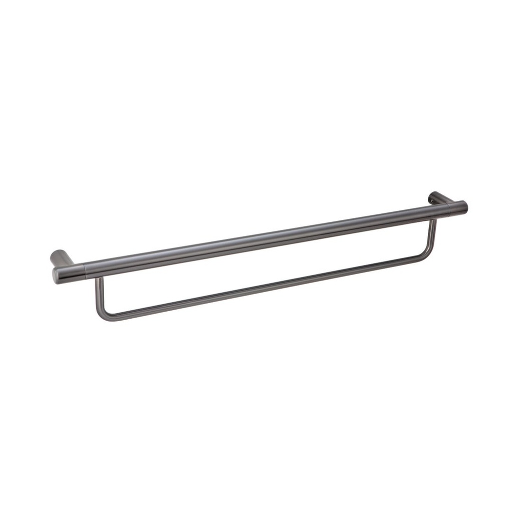 [14762] Aliro Towel Rail - Brushed Gunmetal