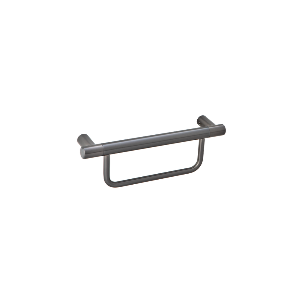 [14766] Aliro Hand Towel Rail - Brushed Gunmetal