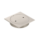 Inspection Outlet Square  - Brushed Nickel