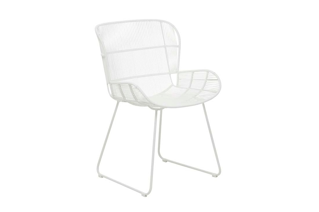[GRANADA-BUTTERFLY-DINING-CHAIR-WHITE-CH-GRAN-BUT] Granada Butterfly Dining Chair - White