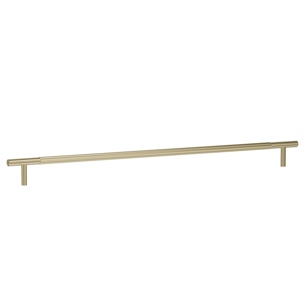 [15041] Tezra Textured Cabinetry Pull 500mm – Brushed Brass