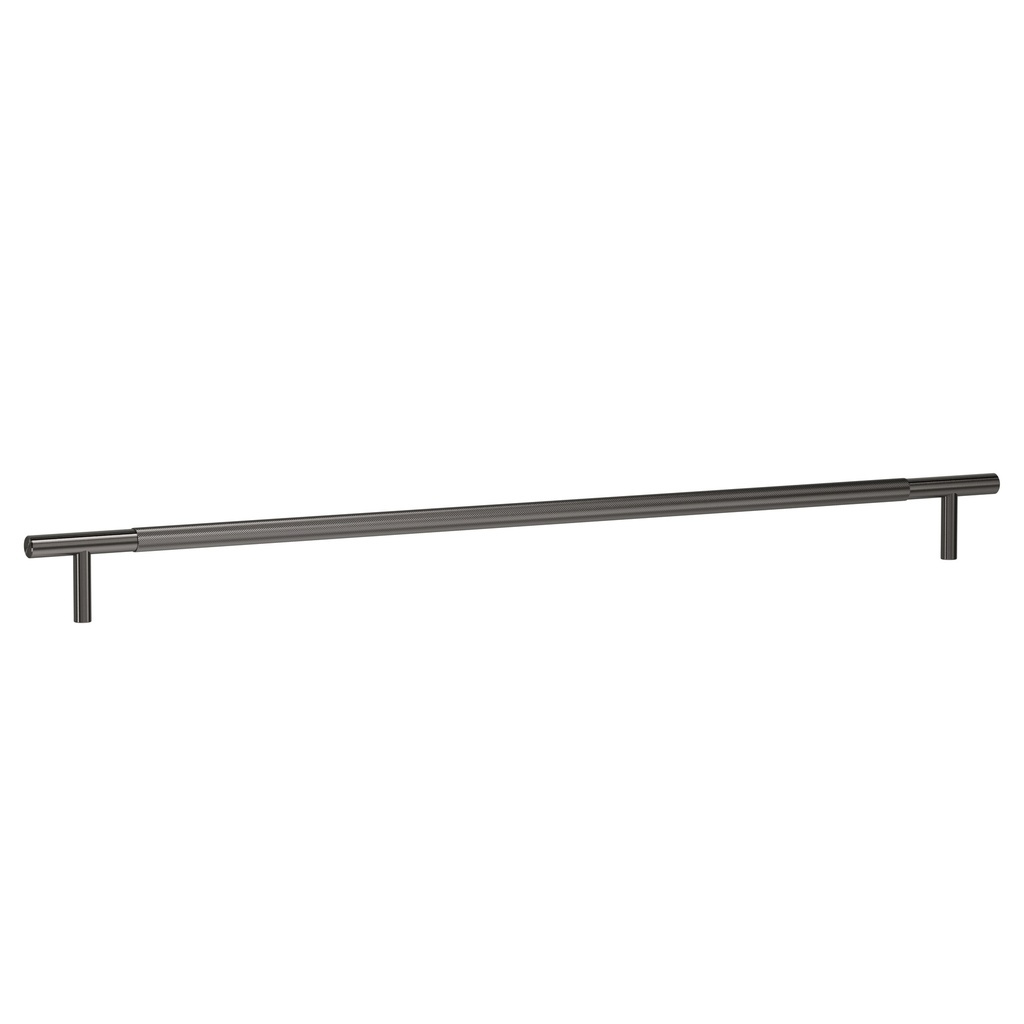 [15043] Tezra Textured Cabinetry Pull 500mm – Brushed Gunmetal