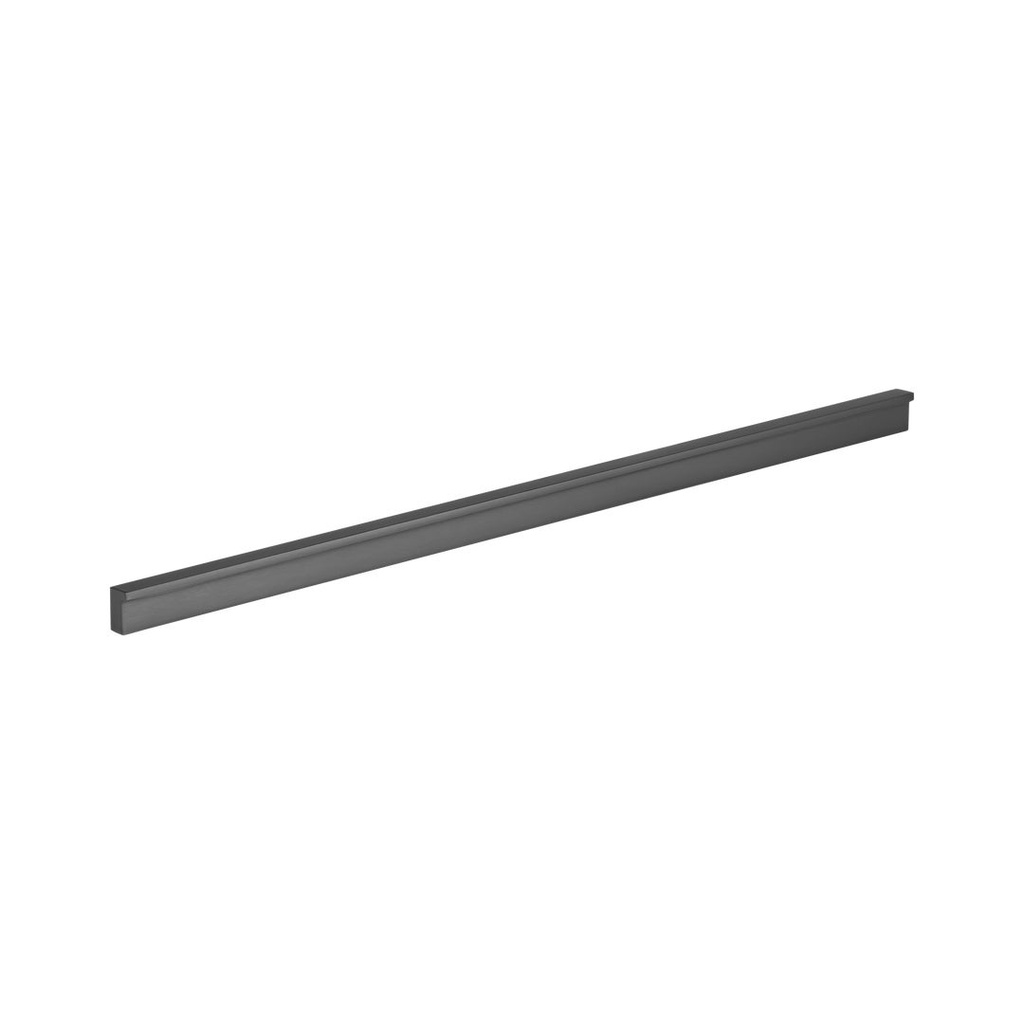 [15053] Beta Cabinetry Pull 400mm – Brushed Gunmetal