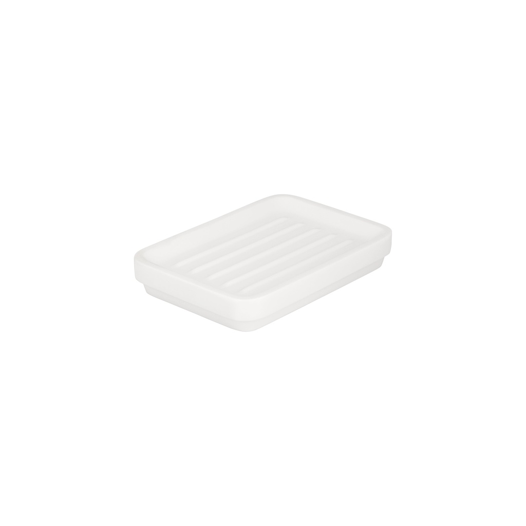 [15220] Maya Soap Dish - Matte White