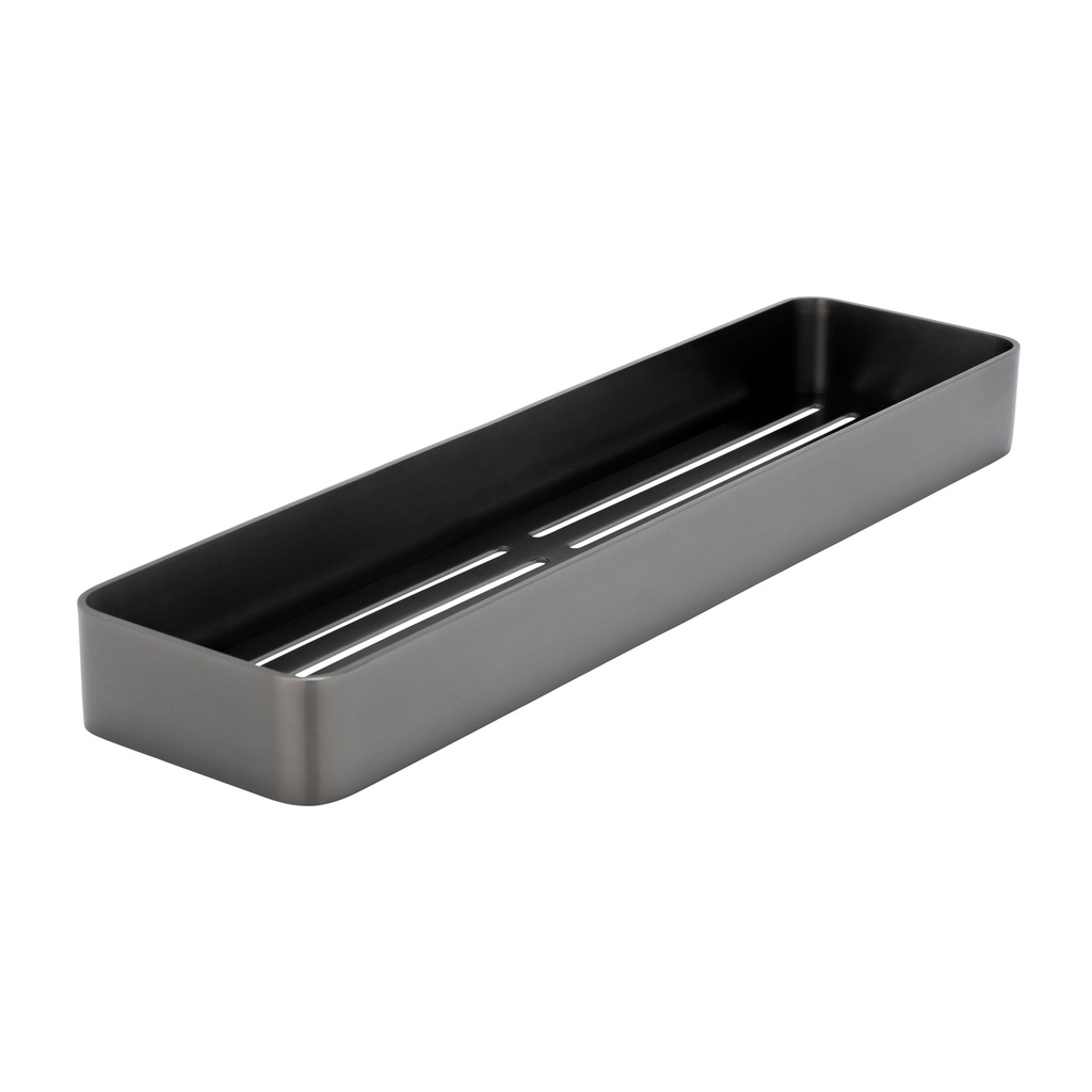 [15223] Maya Shower Caddy - Brushed Gunmetal