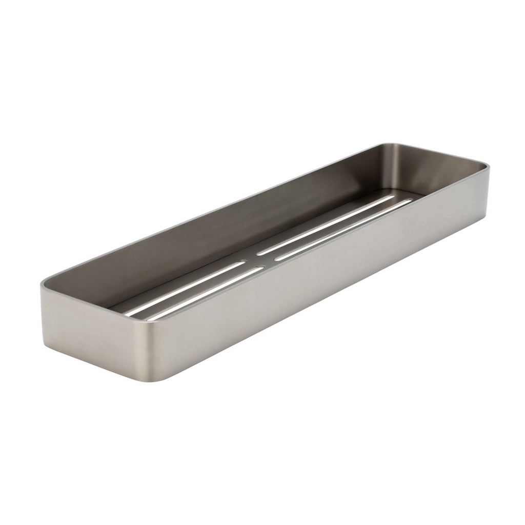 [15224] Maya Shower Caddy - Brushed Stainless Steel