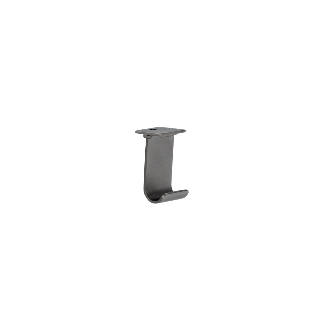 [15301] Maya Shower Hook - Brushed Gunmetal
