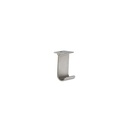 Maya Shower Hook - Brushed Stainless Steel