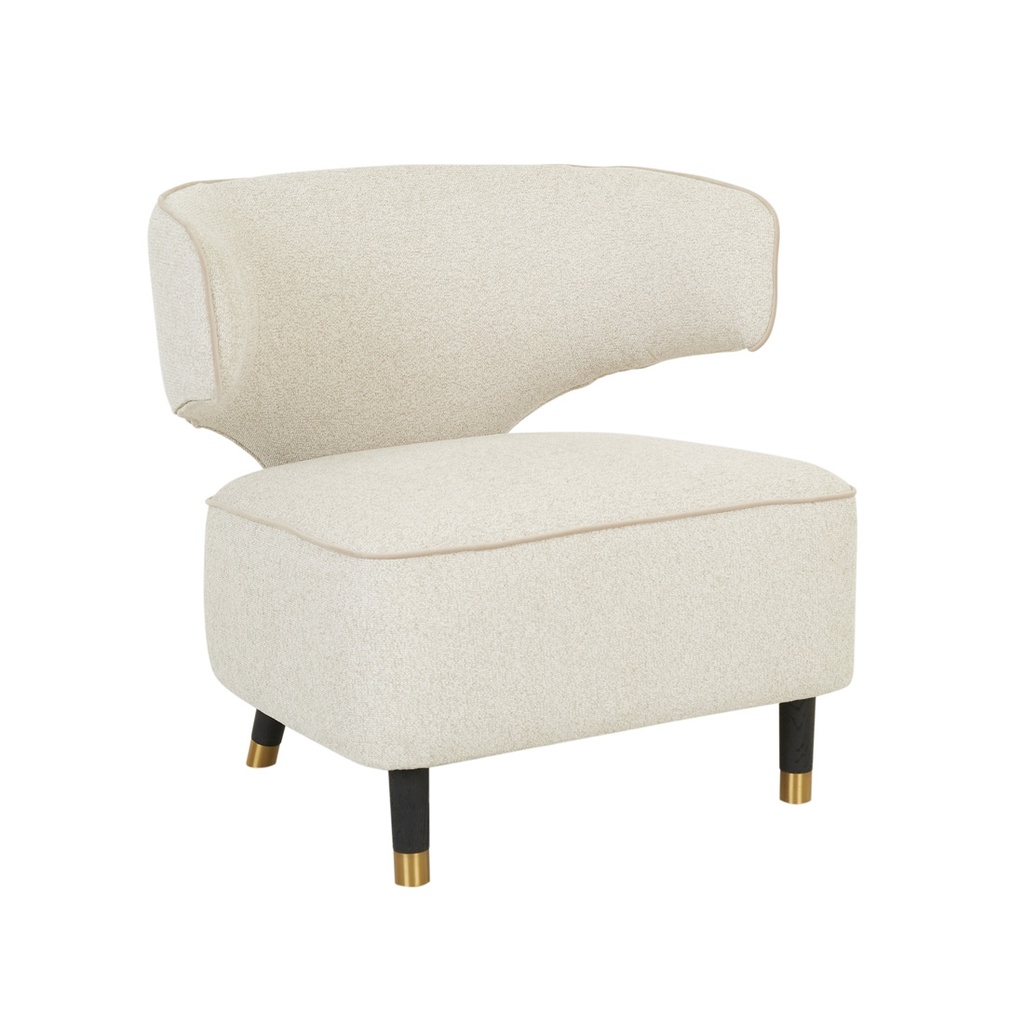 Sabine Occasional Chair - Wheat - Black