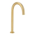 Sensor Gooseneck Hob Spout - Brushed Brass (without adapter)