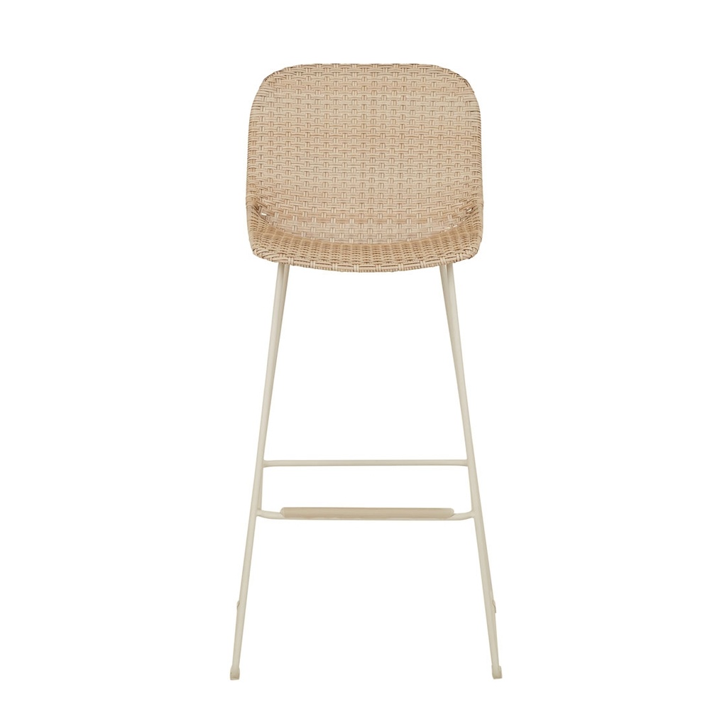 [GRANADA-SCOOP-BARSTOOL-LINEN-LINEN-BS-GRAN-SCO-LINEN] Granada Scoop Barstool - Linen - Linen