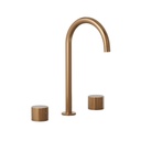 Pixi Tile Insert Assembly Bench Mounted Set - Brushed Copper