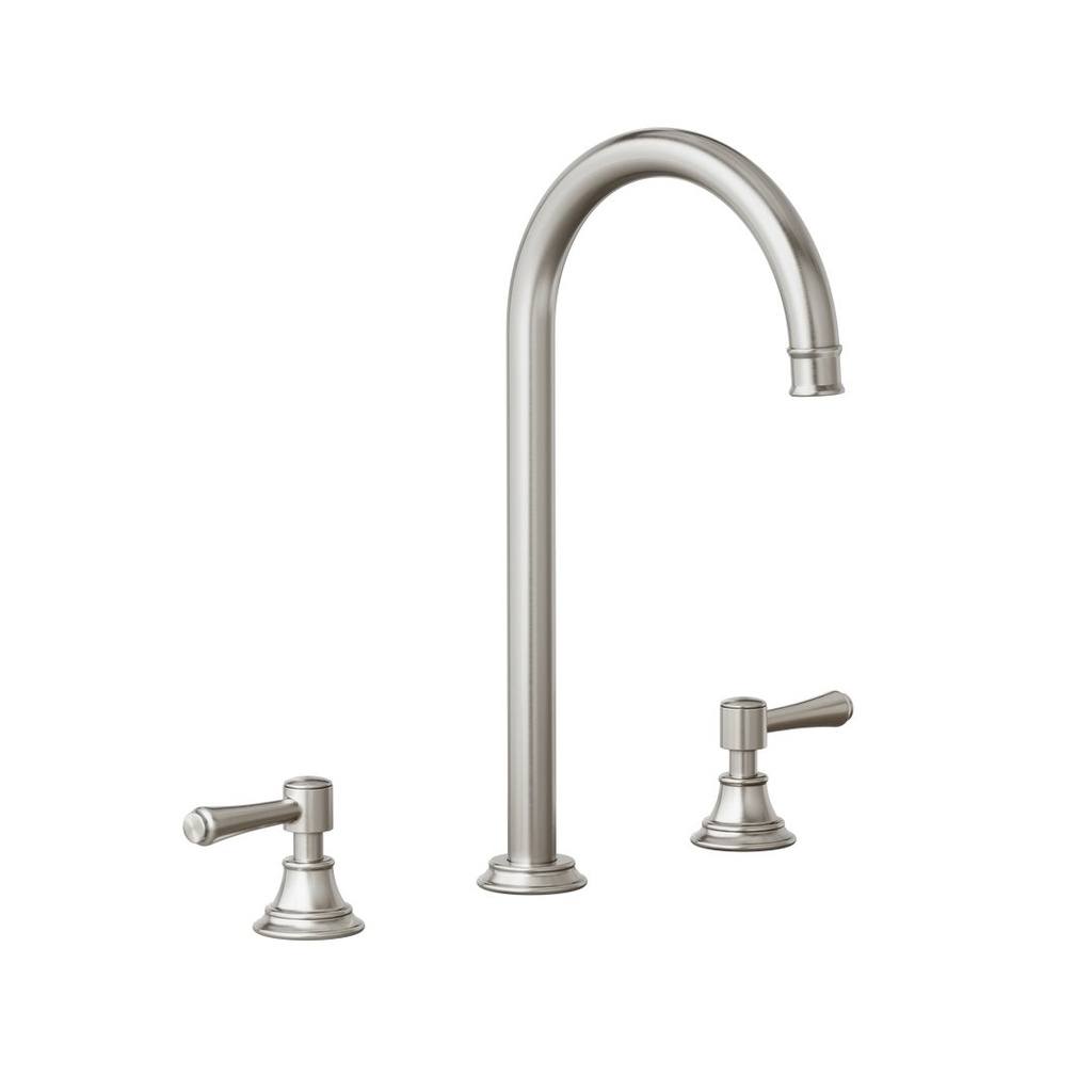 [15893-LF] Kingsley Assembly Bench Mounted Set - Brushed Nickel