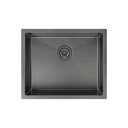 Sola Outdoor Single Sink 550mm - Brushed Gunmetal