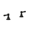 Kingsley Assembly Bench Mounted Taps - Matte Black