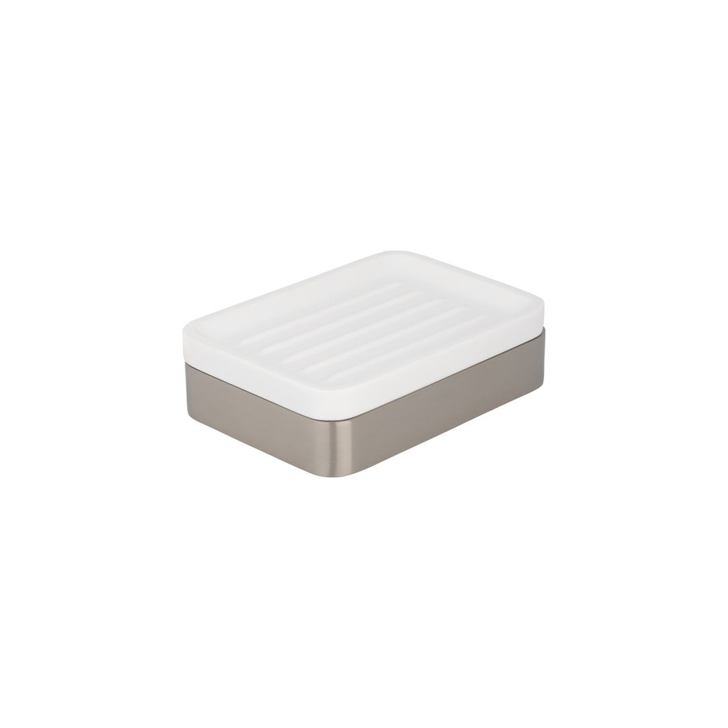 Maya Soap Dish Shelf - Brushed Stainless Steel