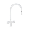 Elysian Commercial 3-Way Pull-Out Filter Tap - White