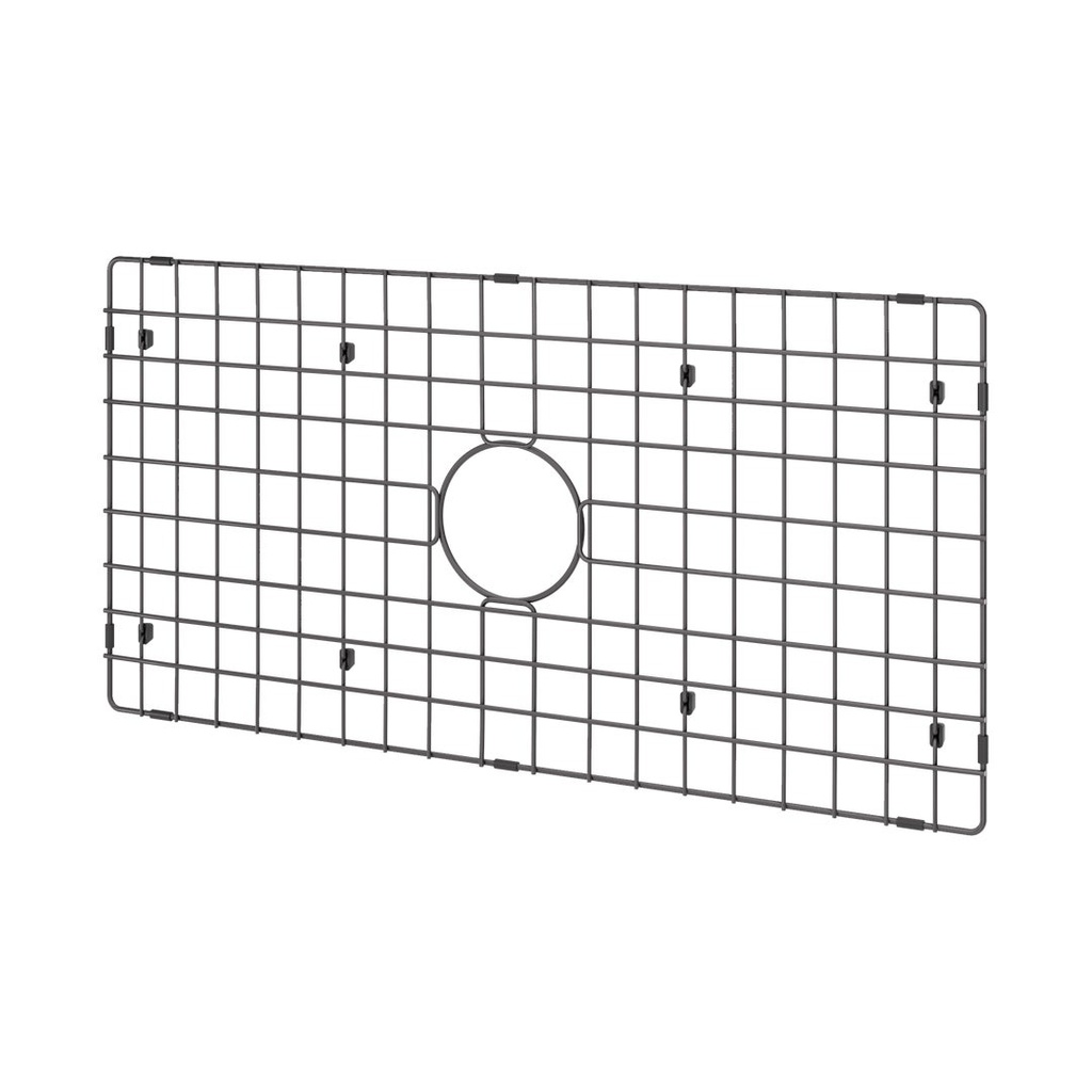 [16235] Hartley Single Sink Protector - Brushed Gunmetal