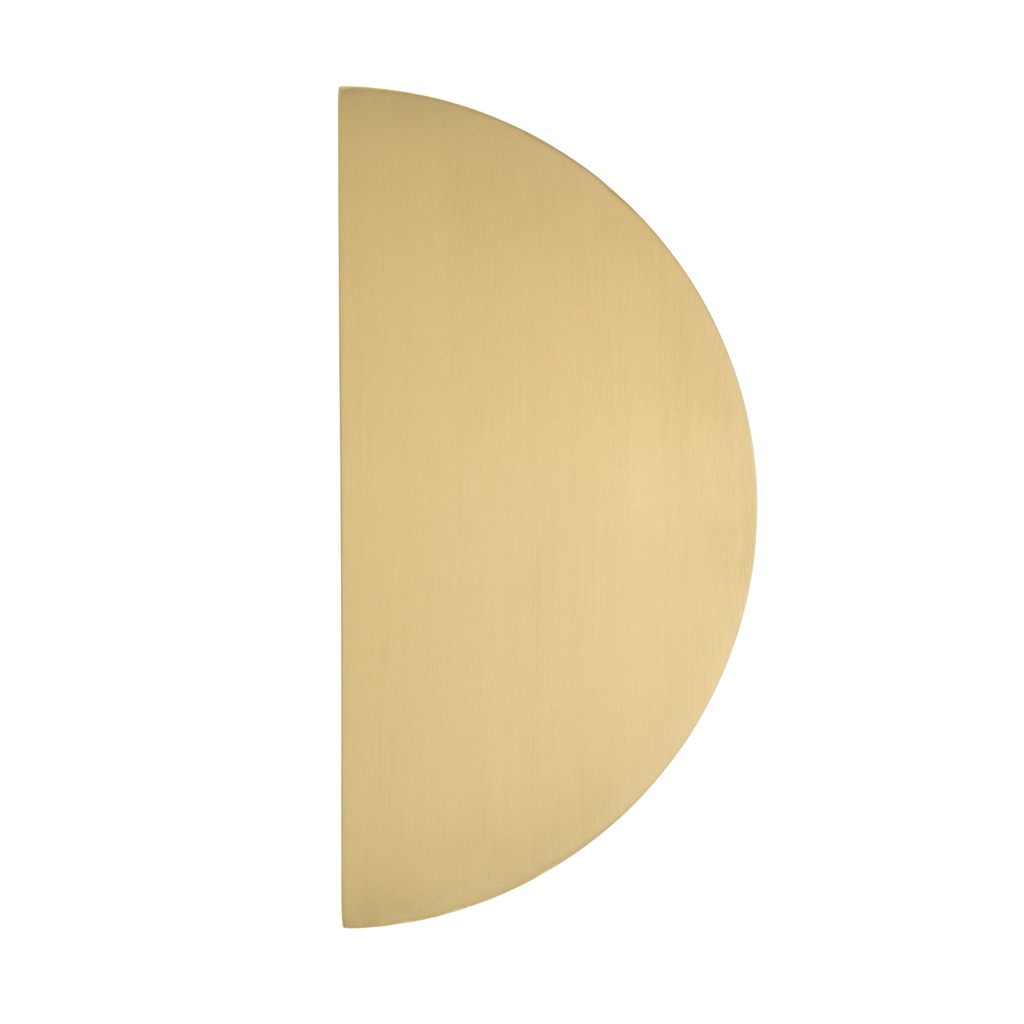 [16269] Imes Half Moon Entry Door Pull - Brushed Brass