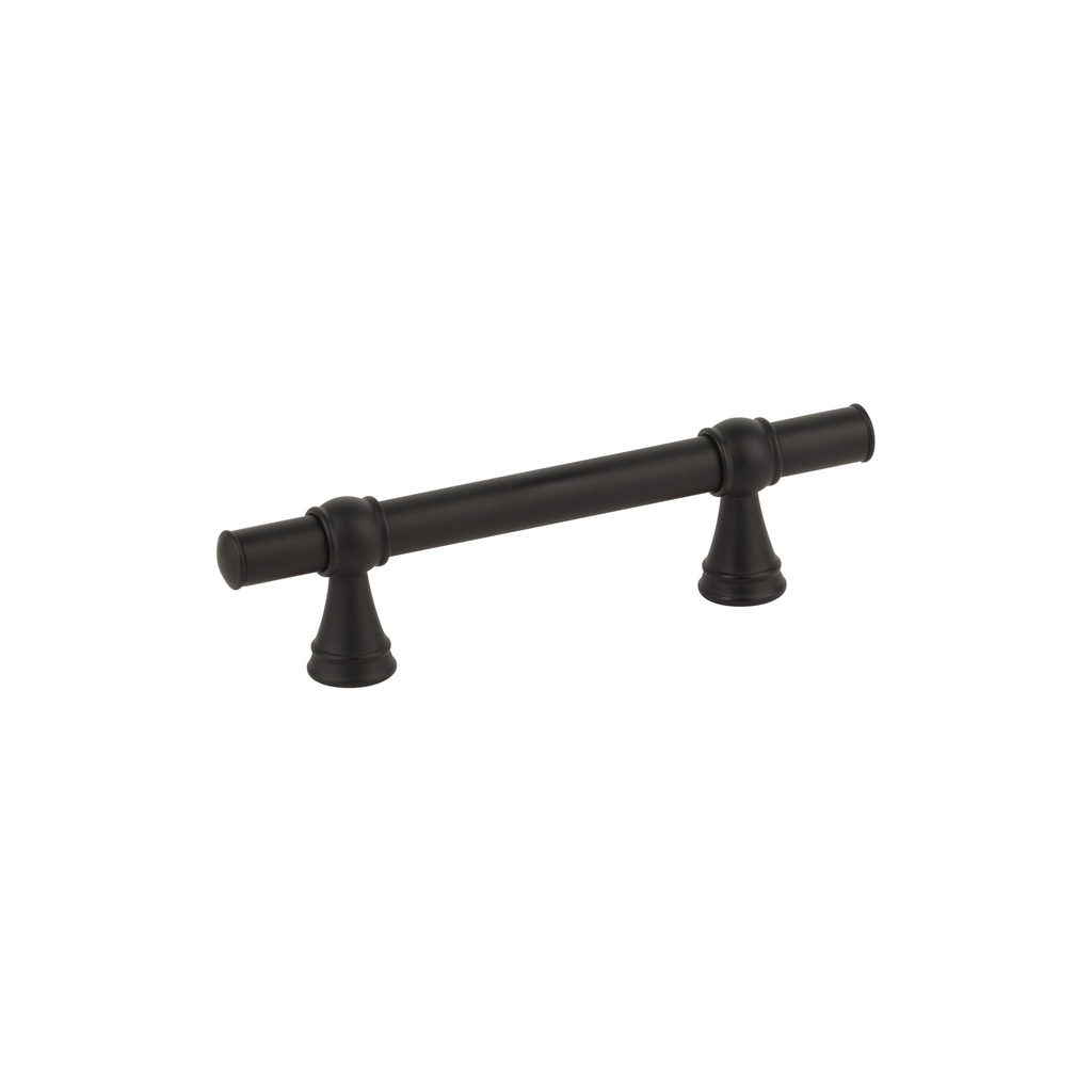 [16356] Kingsley Adjustable Cabinetry Pull 150mm - Matte Black