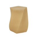 Hanson Swirl Stool - Brown Sugar