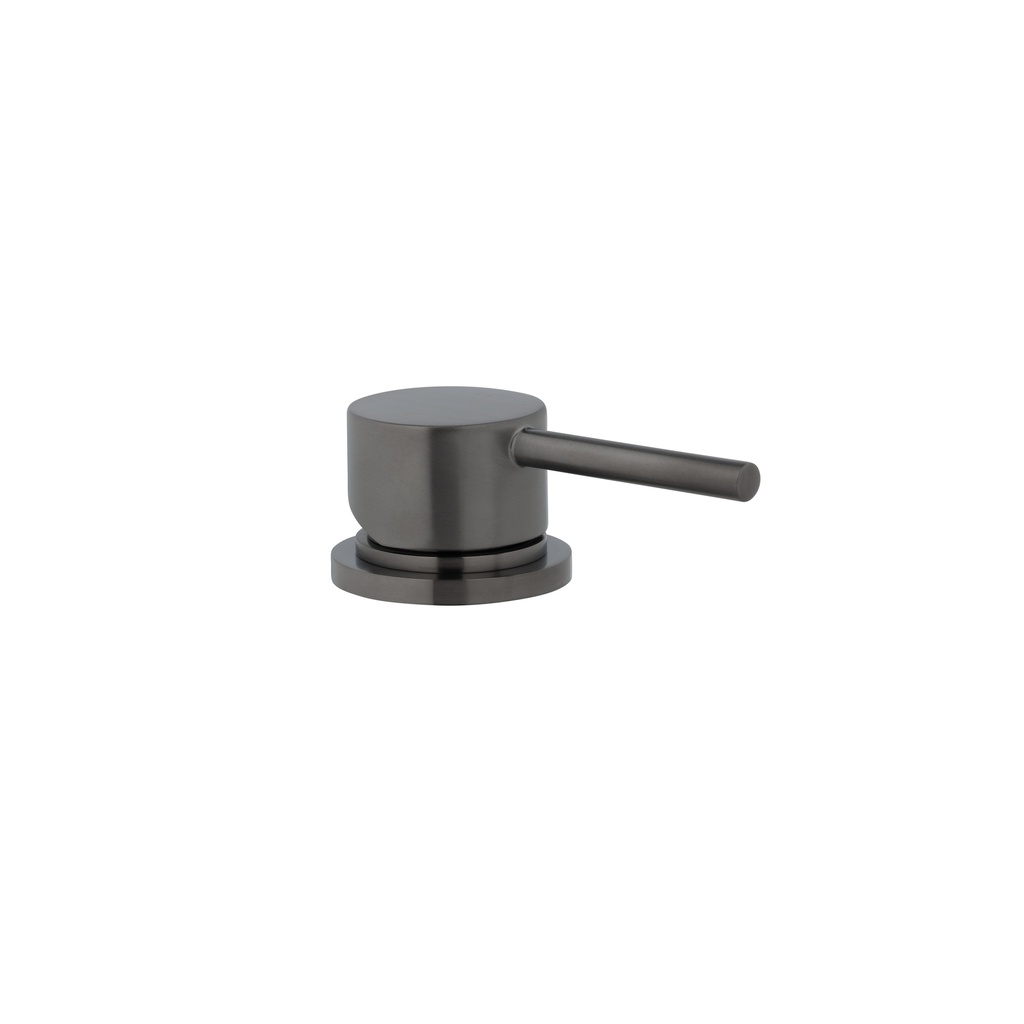 Elysian Bench Mounted Minimal Mixer - Brushed Gunmetal