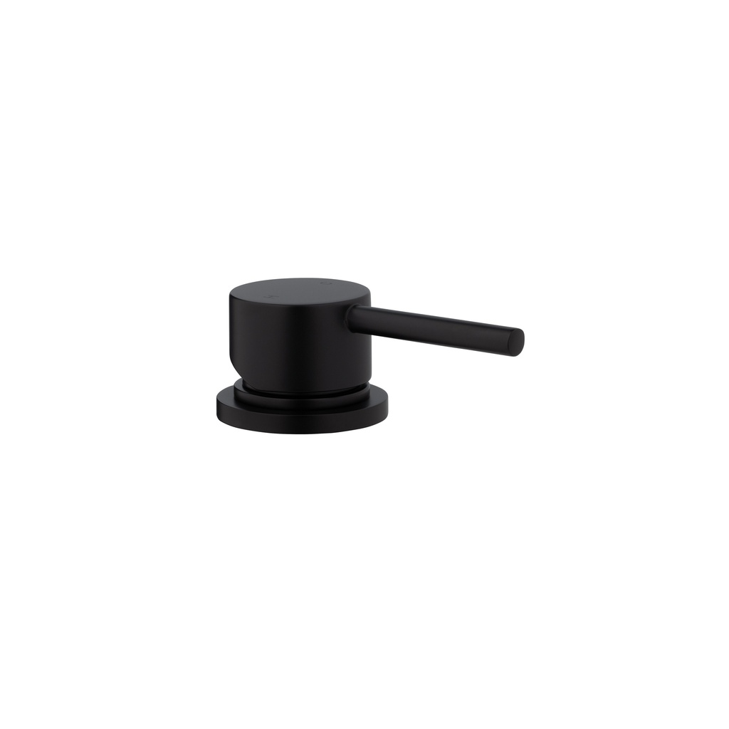 Elysian Bench Mounted Minimal Mixer - Matte Black