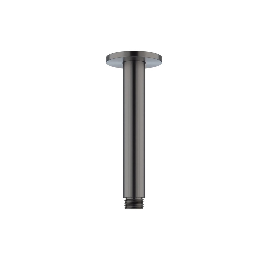 Shower Dropper 150mm - Brushed Gunmetal