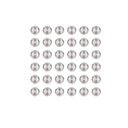 Aliro Tactile Indicators (36 PCS) - Stainless Steel