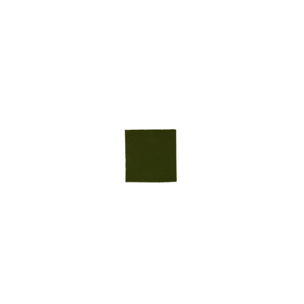[16471-S] Rommani Handmade Zellige Square Tile - Forest Green (Sample)