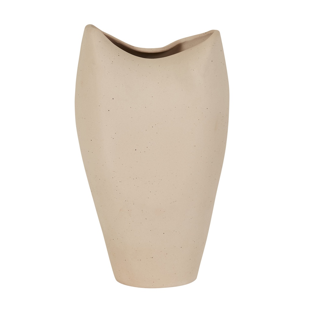 [HANSON-CONTOUR-LARGE-VASE-BEACH-DEC-HAN-CON-VASE-LG] Hanson Contour Large Vase - Beach