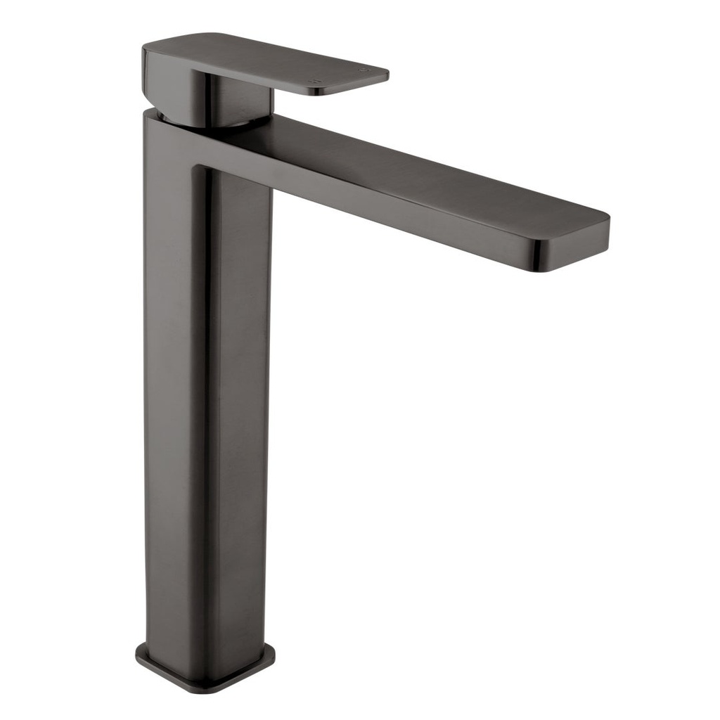 [16556] Nesso Extended Basin Mixer - Brushed Gunmetal