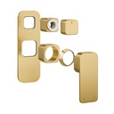 Nesso Top Shower Diverter Handle Kit - Brushed Brass