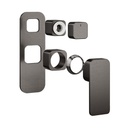 Nesso Top Shower Diverter Handle Kit - Brushed Gunmetal
