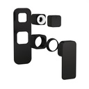 Nesso Top Shower Diverter Handle Kit - Matte Black PVD