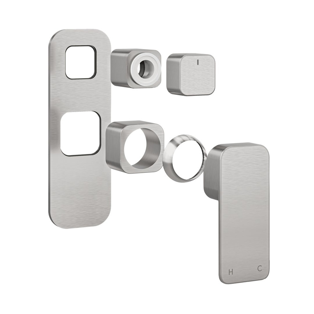 Nesso Top Shower Diverter Handle Kit - Stainless Steel